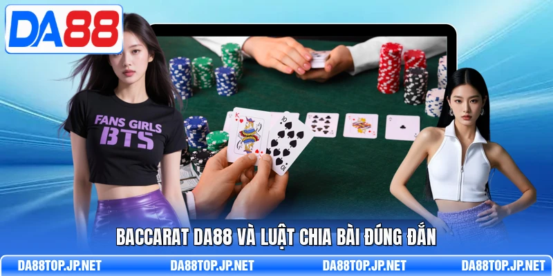 Baccarat DA88 và luật chia bài đúng đắn